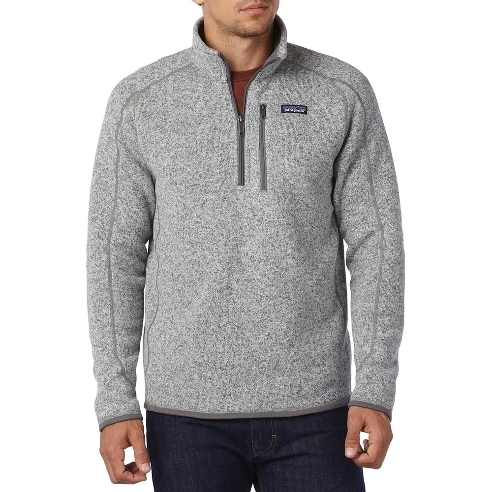 Patagonia Men's Better Sweater 1/4-Zip Fleece sz S